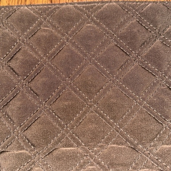 Vera Bradley Brown expresso  brown  microfiber quilted shoulder bag - Picture 3 of 7